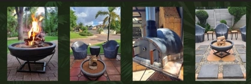 bomas, fire place pizza ovens